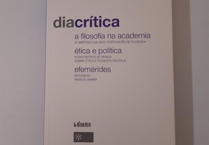 Revista dos Centros Estudos Humanísticos, série filosofia e cultura, Diacrítica, 26/2/2012