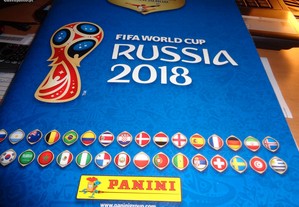 Caderneta Russia 2018 Futebol Cromos Colados