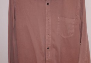 Camisa de Ganga Primark Salmão Tamanho XL