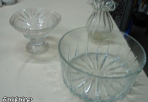 Taças de vidro