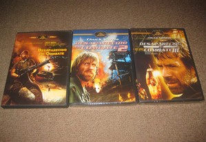 Colecção Completa em DVD "Desaparecido em Combate" com Chuck Norris!