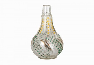Frasco perfume vidro Ulgen Art Deco