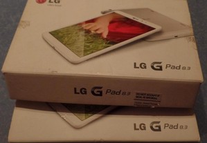 Dois Tablets LG G Pad 8,3" (BR)