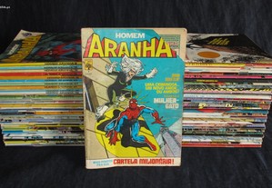 Livros BD Homem Aranha Marvel Abril 1984 BR