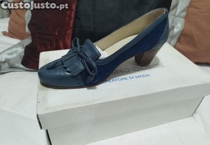 New collection e Tendncia Sapatos Pele Novos