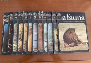 Revistas "A Fauna - Vida Selvagem" - Colecção Alfa