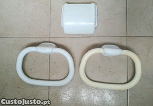 Toalheiros e suporte papel higiénico