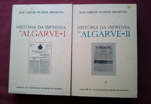 José Carlos Vilhena Mesquita-História da Imprensa do Algarve-Faro-1988/89