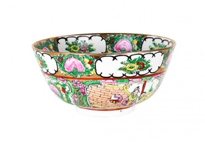 Taça de arroz porcelana Macau século XX