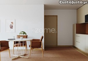 Apartamento T1+1 Novo Na Rua Costa Cabral