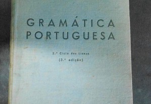 gramatica portuguesa - jose pereira tavares 1959