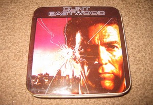 Caixa de Cigarros/Porta Cigarros em Metal do "Clint Eastwood (Dirty Harry)"