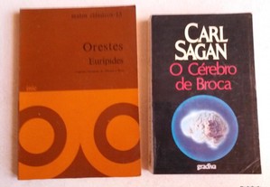 Obras de Eurípides e Carl Sagan