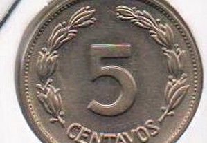 Equador - 5 Centavos 1946 - soberba