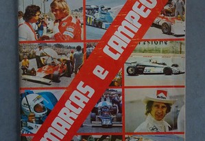 Caderneta de cromos Marcas e Campeões - Fórmula 1 e 2