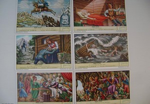 Lote : 6 Cartões antigos - Franceses