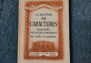 João de Barros-La Bruyère:Os Caracteres-Sá da Costa-1941
