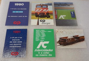 Coleção Calendários - Caminhos Ferro Portugueses