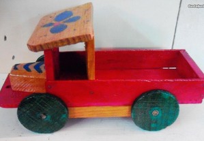 Brinquedo em madeira antigo Português artesanal 1