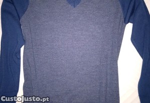 Camisola Com Gola V - M - Portes Gratis