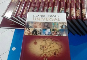 Enciclopédia grande história universal 26 volumes