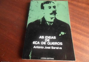 "As Ideias de Eça de Queirós" de António José Saraiva - 1ª Edição de 1982