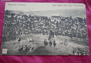 Guimarães. Uma Tourada pelas festas Gualterianas. Início do Séc. XX.