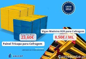 Paineis Tricapas - Vigas H20 - Novos