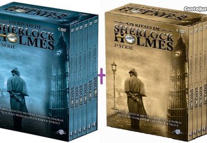 Série Completa 12 DVDs: Os Rivais de Sherlock Holmes - NOVOS! SELADOS!