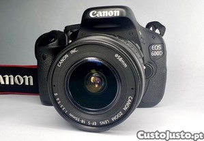 Máquina Fotográfica Canon EOS 600D