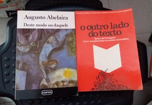 Obras de Augusto Abelaira e Eduarda Dionisio