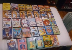 filmes de animação - infantis (DVDs e VHSs) diversos preços