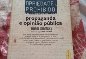 Propaganda e opinião publica. Noam Chomsky