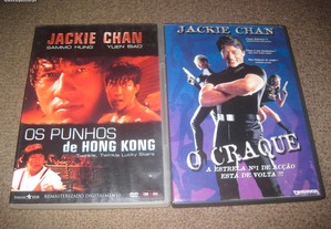 2 filmes em DVD com Jackie Chan/Raros!