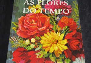 Livro As Flores do Tempo Aida Cordeiro autografado