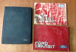 Livros Manuais Completos Com Capa Ford TRANSIT Mk3