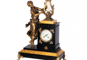 Relógio pêndulo Napoleão III século XIX