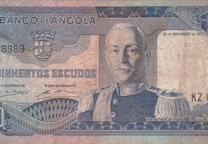 Nota de Angola de 500$00