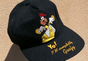 Chapéu cape original Goofy bordado Disney vend troc