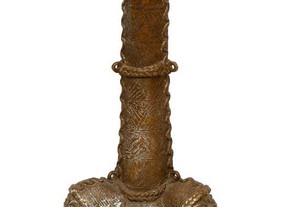 Garrafa antiga em bronze