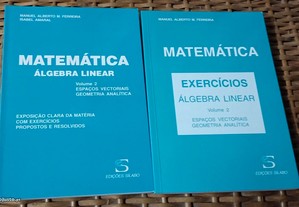 Álgebra Linear- Vol 2 e correspondente livro de Ex