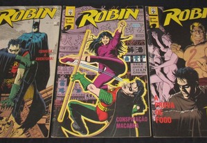 Livros Robin Mini-Série em Três Edições 1992