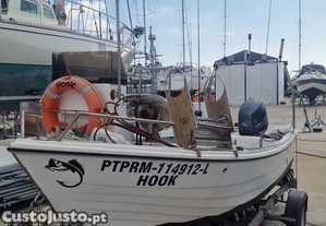 Lancha pesca profissional Obe 540