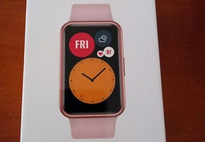 Smartwatch rosa novo