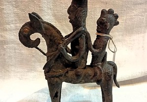 Estatueta Bronze Civilização Saô Tchad