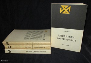 Livros Literatura Portuguesa João Mendes 4 volumes
