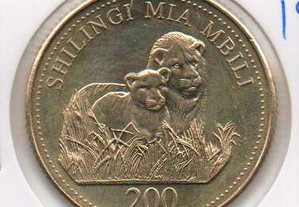 Tanzânia - 200 Schillingi 1998 - soberba