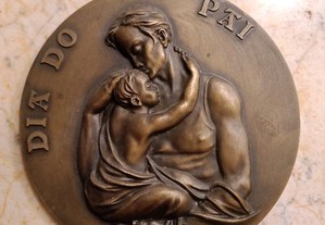 Medalha em bronze do dia do pai