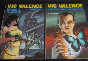 Livros BD Vic Valence Autheman Romance Gráfico Completo