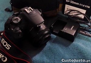 Canon 1200D c lente 50mm